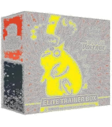 Amazon.com: Pokemon Sword & Shield Vivid Voltage Elite Trainer Box