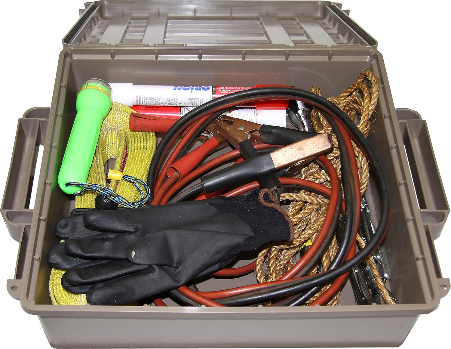 MTM ACR5-72 ACR5 Ammo Crate Utility Box, Brown, Medium: Sports & Outdoors