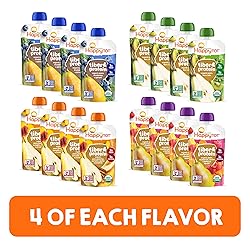 Happy Tot Organics Super Morning Variety Pack, 4
