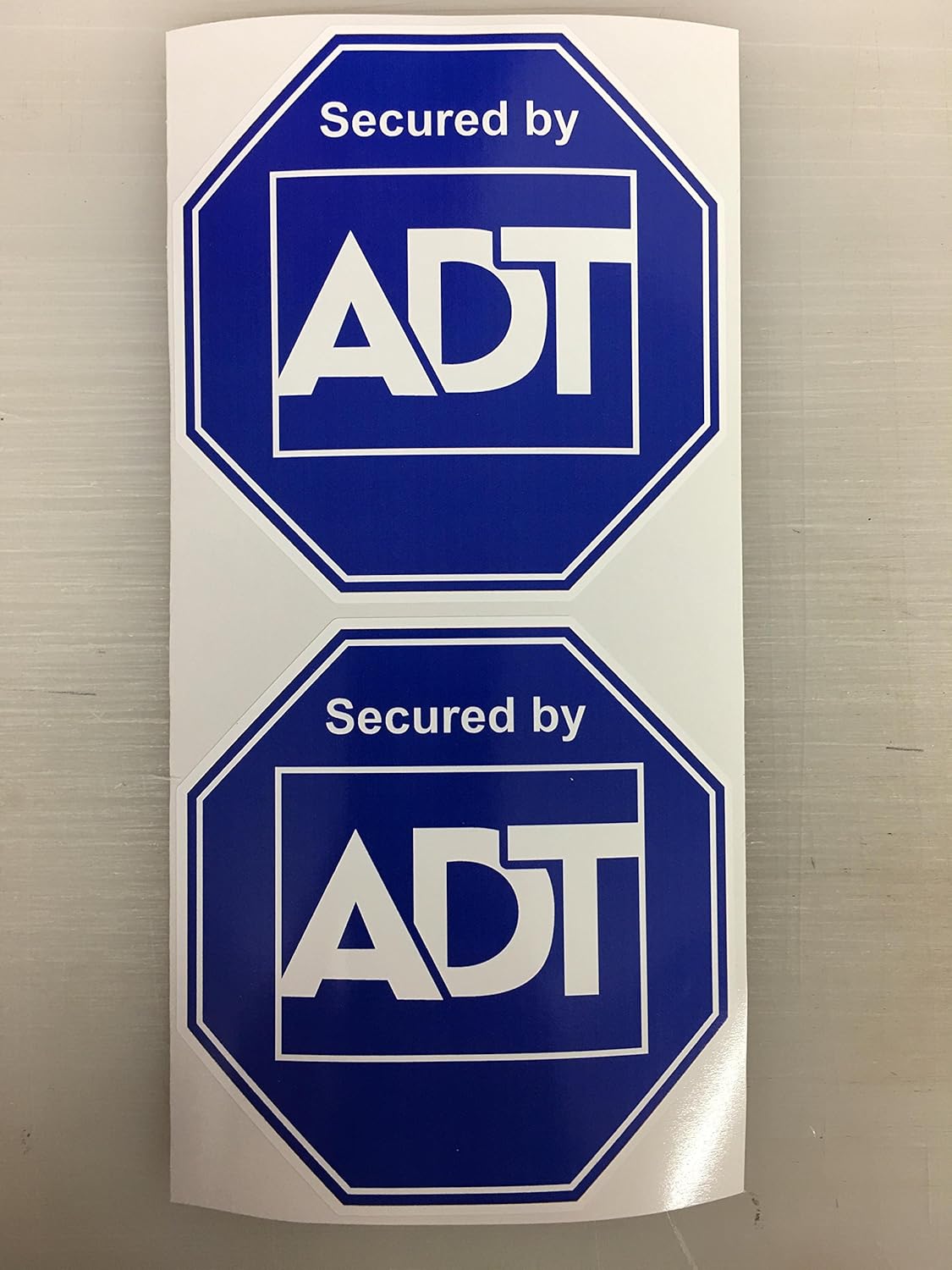 2 ADT Home Security Diecut Decals by SBD Decals, Decals & Bumper