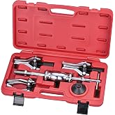 Kauplus 3 Jaw Gear/Bearing Slide Hammer Puller Set, Internal &amp; External Puller