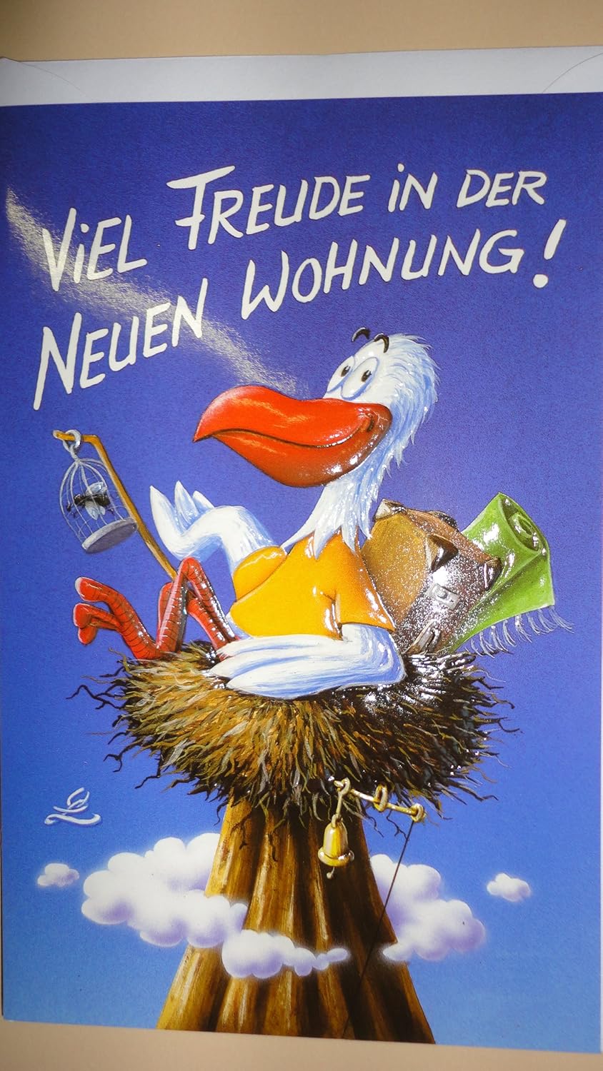 HaWeKa Karte "Viel Freude in der neuen Wohnung" Nr.818.: Amazon.de