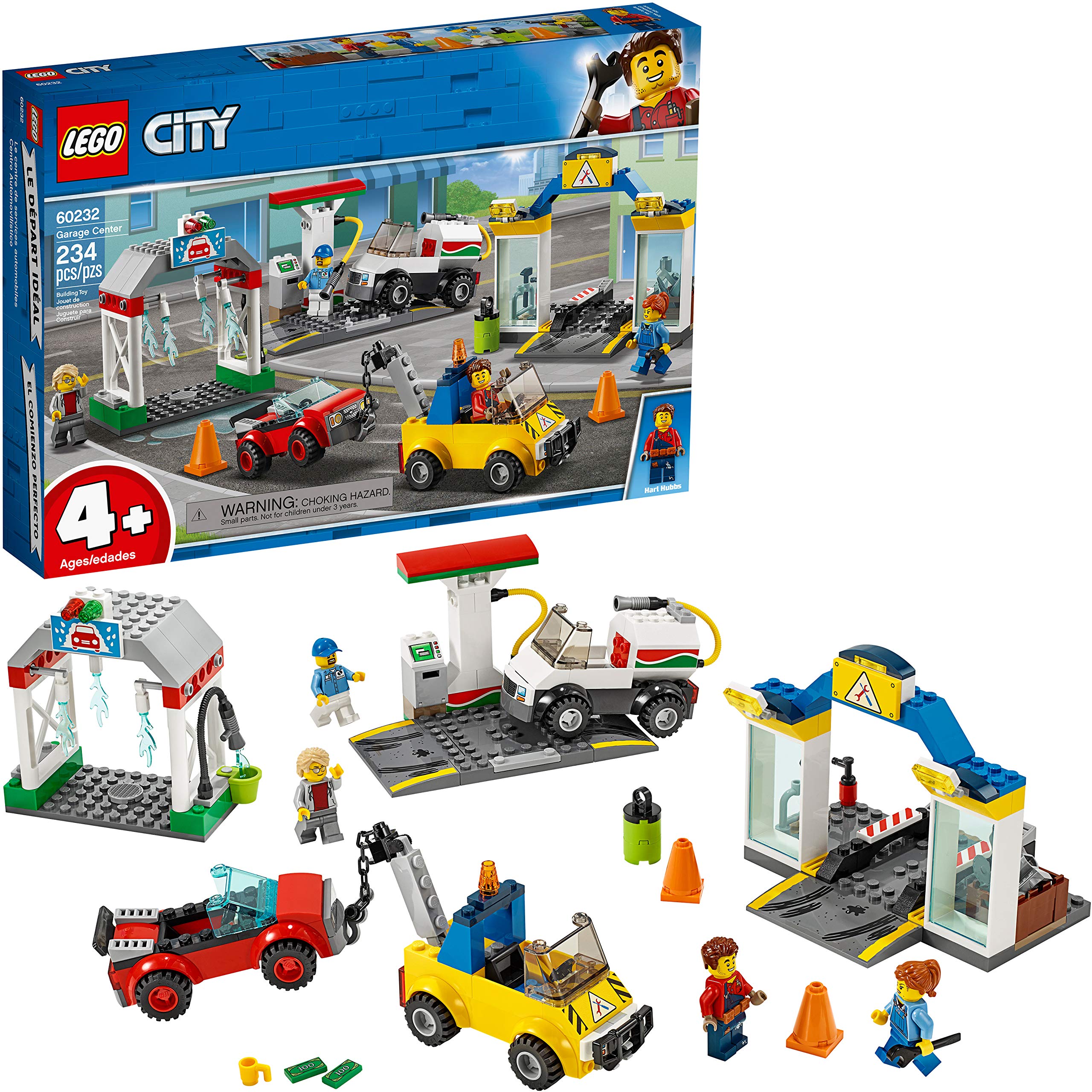 Kit de construcción LEGO City Garage Center 60232 (234 piezas)