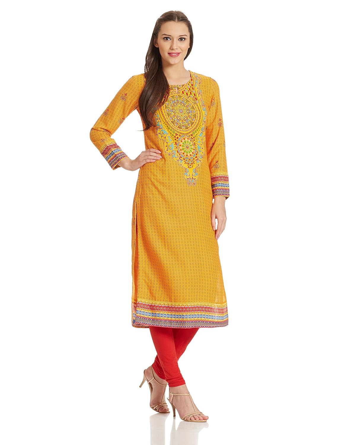 rangriti women's straight kurta