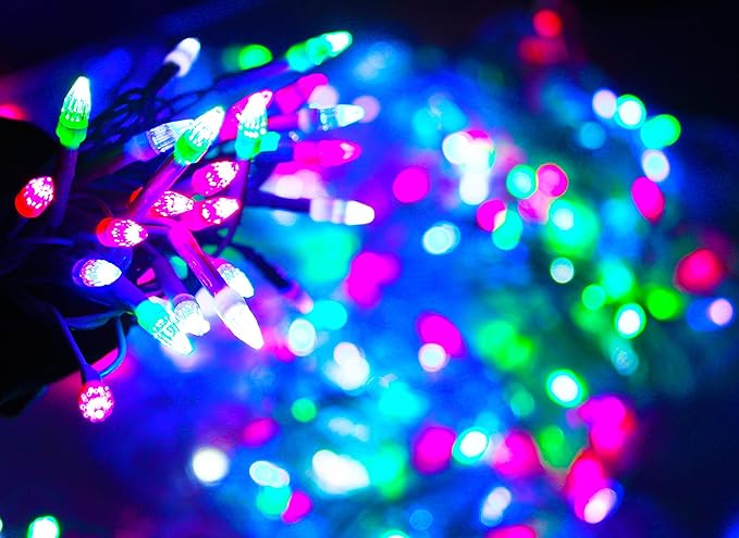 CITRA 8 Mode LED Copper Waterproof String Light rocket shaped Lights for Diwali, Indoor, Outdoor, Yard, Garden, Path, Chrismas, 140ft(Multicolour)