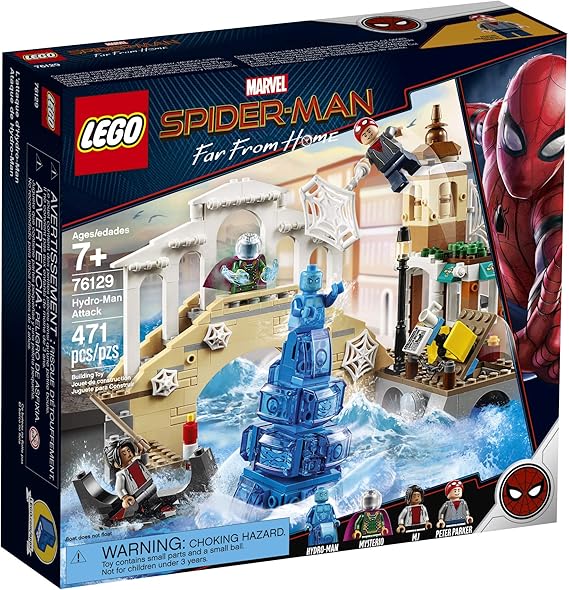 spiderman de regreso a casa lego