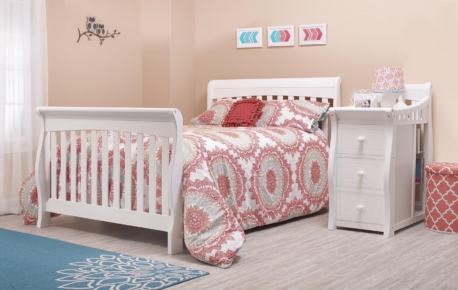 sorelle tuscany full bed conversion kit