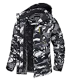 TACVASEN Women's Snow Jackets Waterproof Ski Jacket