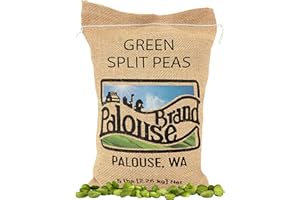 Palouse Brand Certified Glyphosate Residue Free Green Split Peas | Mader Family Grown | 5 LB | Palouse Brand | Non-GMO | Kosher