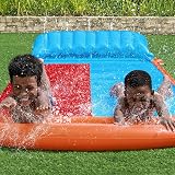 Bestway H20GO Tsunami Double Lane Slip and Slide Inflatable Water Slide view 2