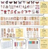 Bstorify Large Scrapbook Photo Album 80 Pages 28 x 20 cm with 174 Accessories view 3