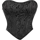 Alivila.Y Fashion Womens Burlesque Lace Underbust Corset Bustier