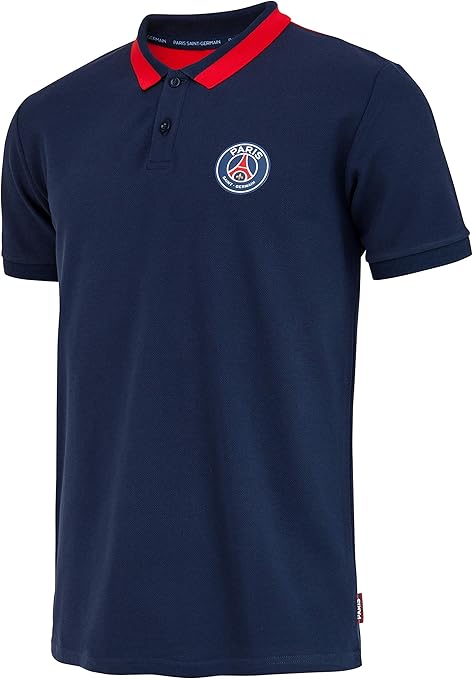 Paris Saint Germain. Colección oficial PSG. Polo para hombre, talla de adulto., Hombre, azul, extra-large: Amazon.es: Deportes y aire libre