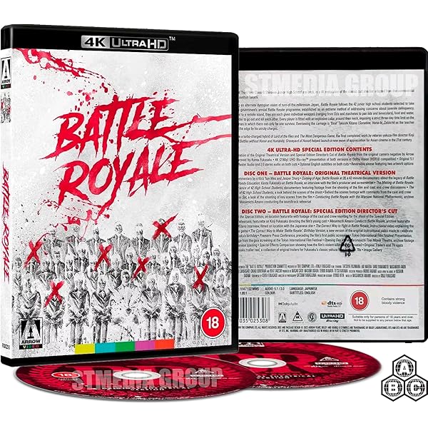 Amazon.com: Battle Royale (4K Ultra HD) : Tatsuya Fujiwara, Aki