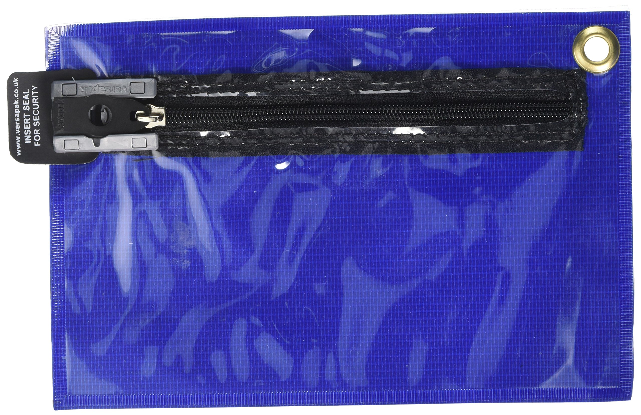 Versapak ZF1_BLS 230 x 152 mm Security Key Wallet - Blue