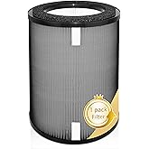 Facecool DR-HPA019 Replacement Filters Compatible with Dreo MC710S Air Purifiers Tower Fan, 2-in-1 H13 HEPA and Activated Carbon filter - 1 Pack