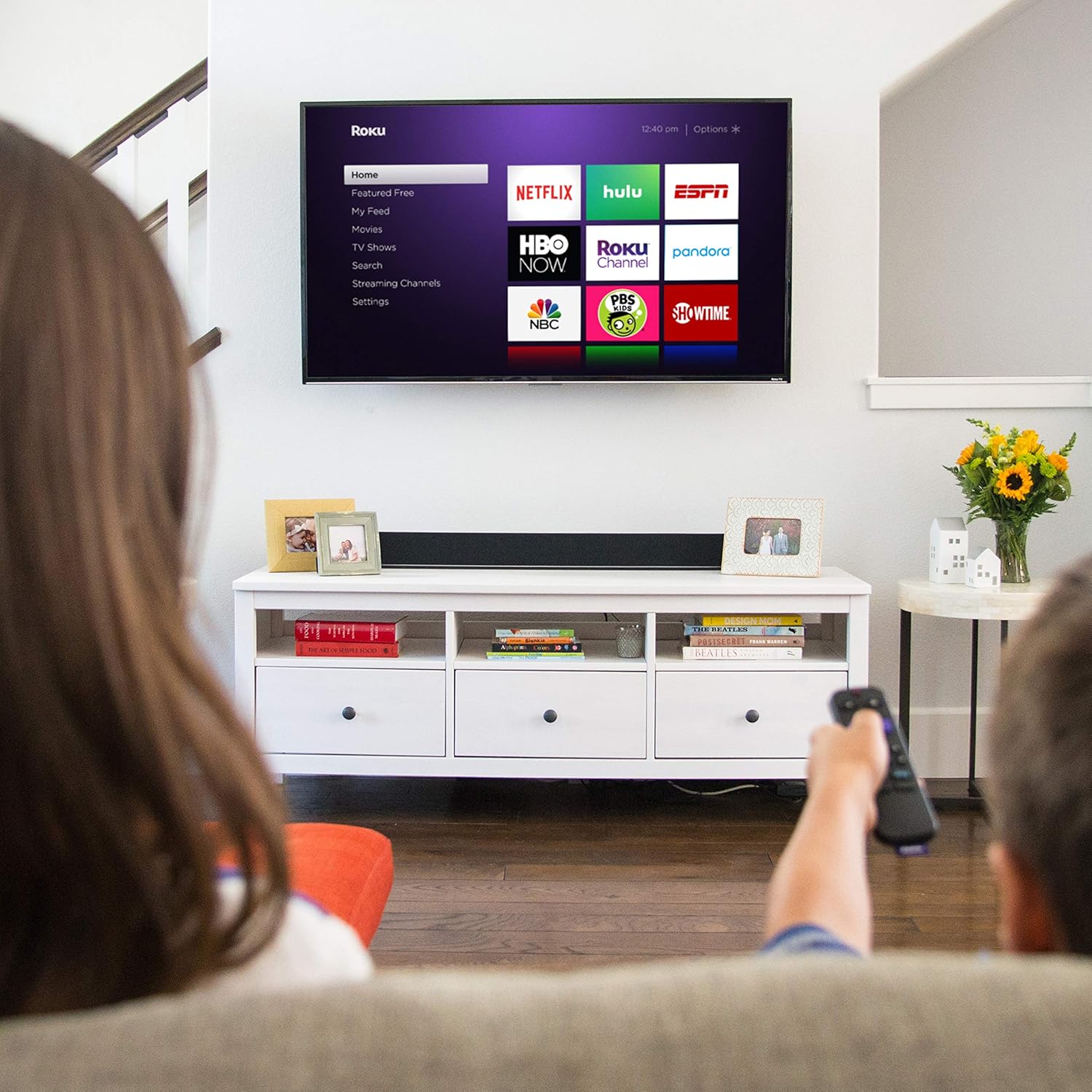 Roku Voice Remote (Official) for Roku Players and Roku TVs: Electronics