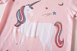 Pajamas for Girls Unicorn Sleepwears for Kids