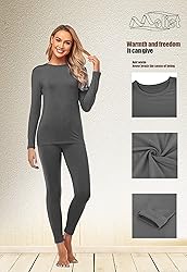 Malist Women's Thermal Underwear Ultra Soft Long