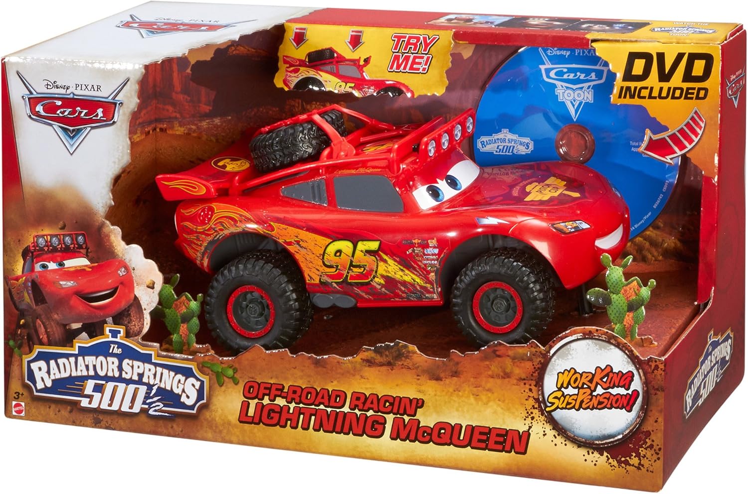 lightning mcqueen road