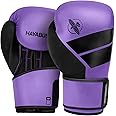 Hayabusa S4 PU Leather Boxing Gloves for Men, Women & Kids, 10oz, 12oz, 14oz, 16oz, Training, Sparring, Kickboxing, Fighting Sports, Taekwondo, MMA, Muay Thai & Arts