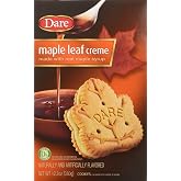Dare Original Gourmet Maple Leaf Cream (Pack of 2) 12.3 oz Boxes