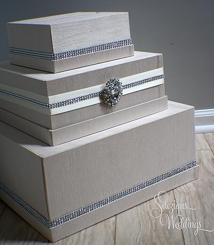 Amazon Com Wedding Card Box Money Card Box Card Holder Silk Fabric Handmade