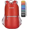 ZOMAKE Ultra Lightweight Hiking Backpack - Water Resistant Small Backpack Packable Daypack for Women Men