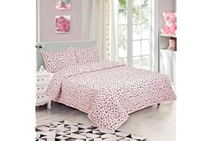 Kidz Mix Cheetah Girl Power Quilt Set, Twin