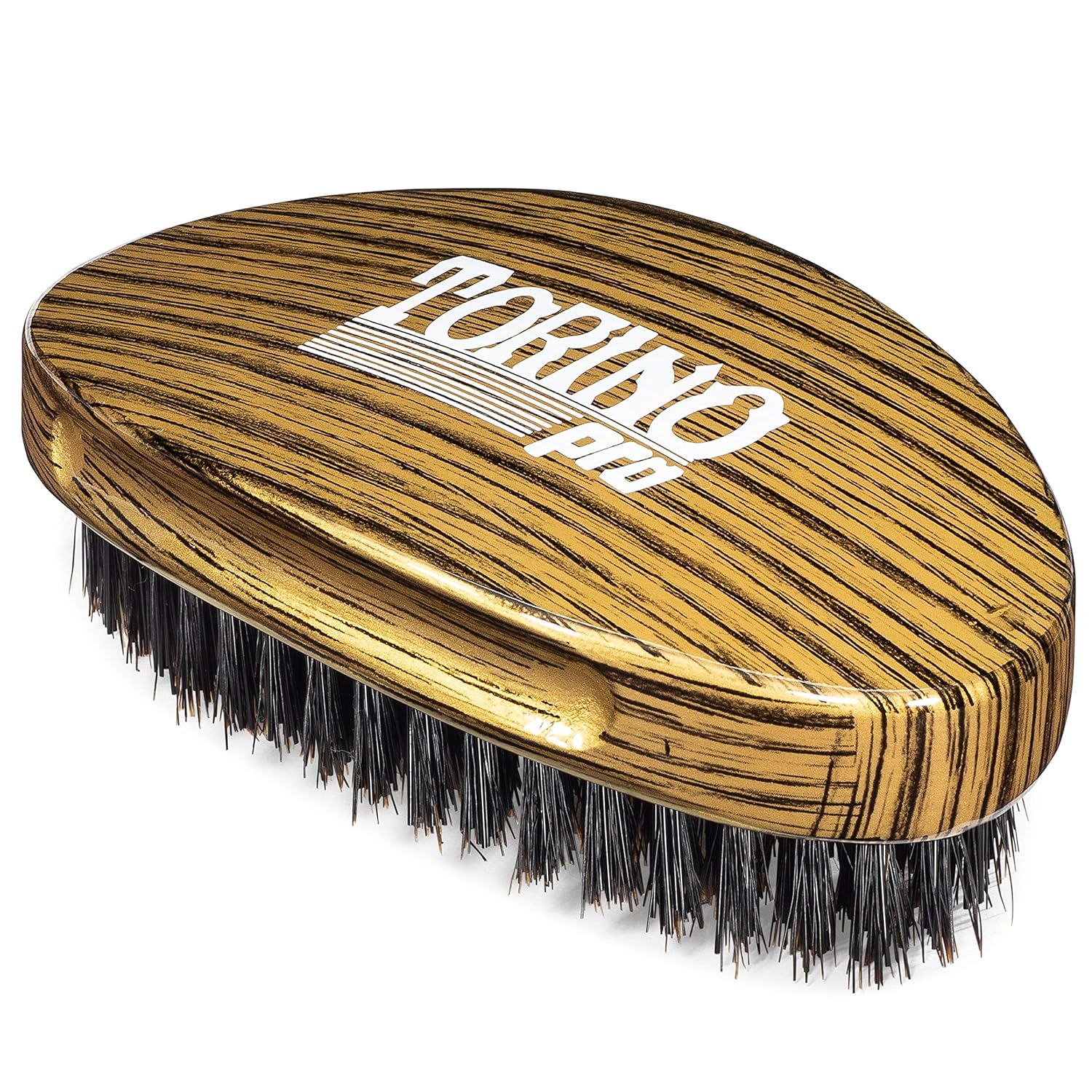 Torino Pro Medium Hard Palm Curve Wave Brush By Brush King