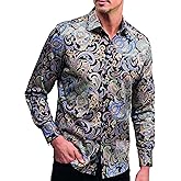 Robert Graham Mens Fitzgerald Long Sleeve Woven Button Down Shirt