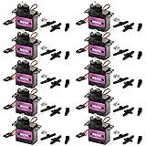 Miuzei MG90S 9G Micro Servo Motor Metal Geared