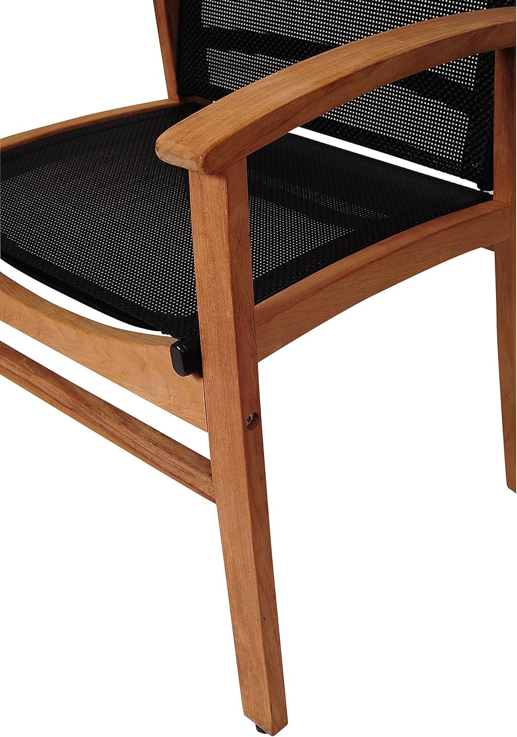 hunter green patio sets on Patio Lawn Garden Ia Georgetown 9 Piece Teak Extendable Rectangular Dining Set With Black Sling Chairs Patio Furniture Accessories