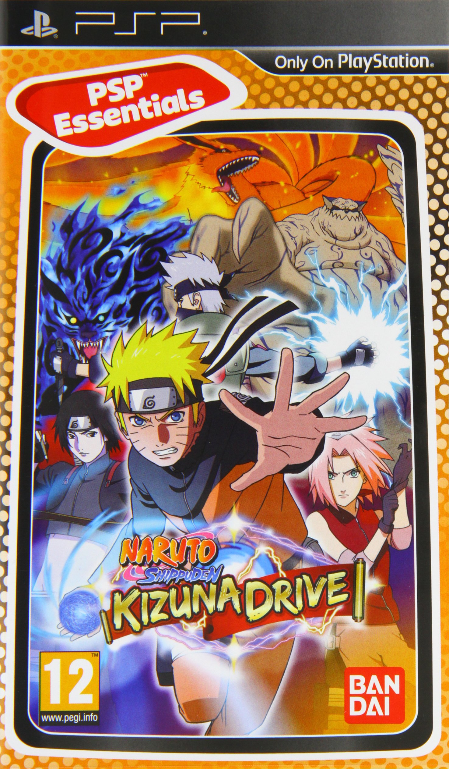 Naruto Shippuden : Kizuna Drive PSP Essentials (Sony PSP)