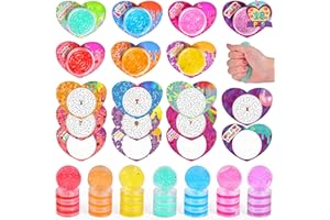 Fun Little Toys Maze Game Slime Party Favors, Non-Sticky, Mess-Free, Stress Relief, and Safe for Kids, Multi-Item Party Favor for Kids School Classroom Exchange Gifts, Classroom Reward (28Pack)