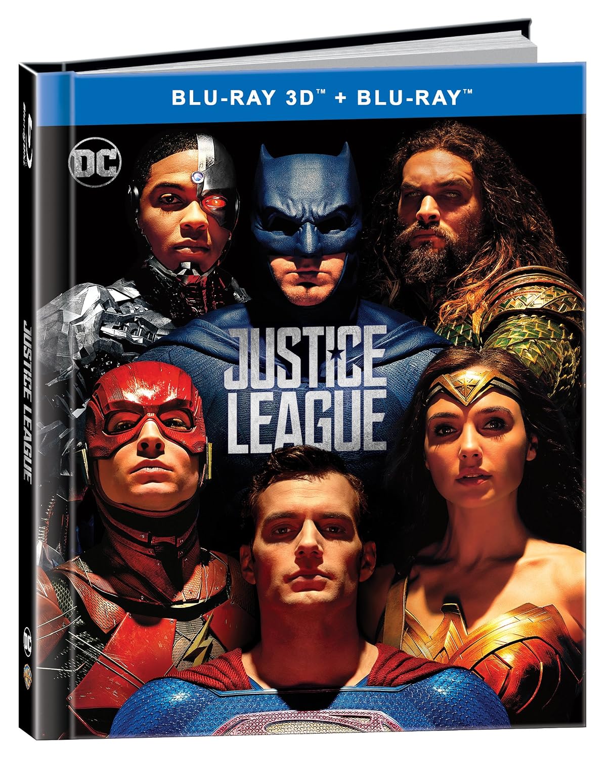 Justice League Blu-ray 3D & Blu-ray - 64 Pages Digibook with Lenticular