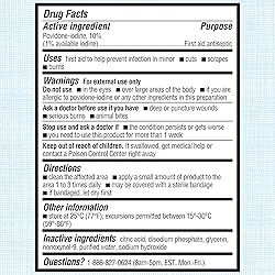 Betadine Antiseptic Liquid First Aid