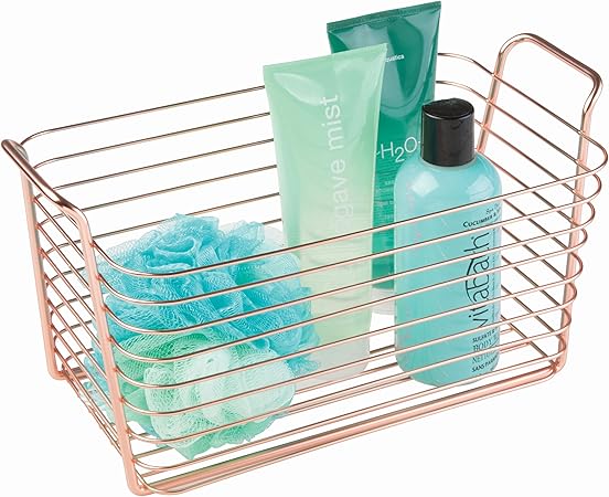 Idesign Classico Storage Basket Medium Sized Wire Basket For