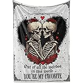Huglanket Gifts for Men, Women, Him, Her, Wedding Anniversary Blanket for Wife, Husband, Boyfriend, Girlfriend, I Love You Gift for Couples, 50" x 60"