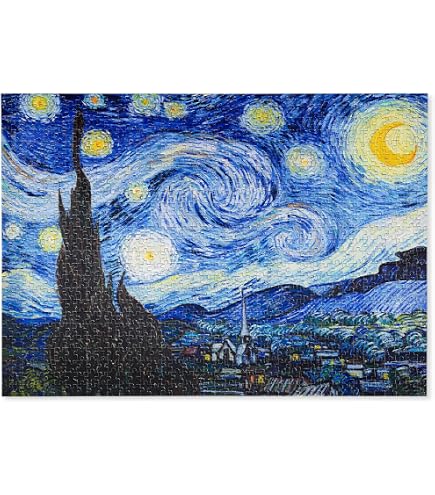 Vincent van Gogh The Starry Night 1000％ Amazon.com: Starry Night Puzzle for Adults 1000 Piece Vincent Van