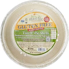 Wholly Wholesome, Pie Shell Gluten Free 9 Inch 2 Count, 14.9 Ounce