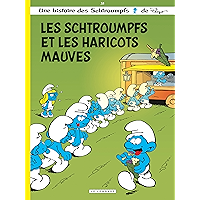 Les Schtroumpfs Lombard - Tome 35 - Les Schtroumpfs et les haricots mauves (French Edition) book cover