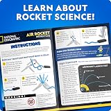 Blue Marble NATIONAL Air Rocket Launcher Toy Glow 30 Meters view 6