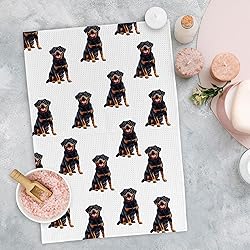Yorhifa Rottweiler Dog Kitchen Dish