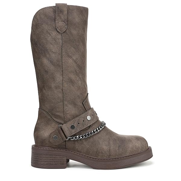 BLOWFISH MALIBU WOMEN’S VERONA 2 FASHION BOOT DARK BROWN FAUX LEATHER 11 M