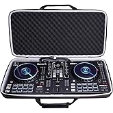 LTGEM EVA Hard Case for Numark Mixtrack Pro FX – 2 Deck DJ Controller - Protective Carrying Storage Bag (Not Compatible Other Model)