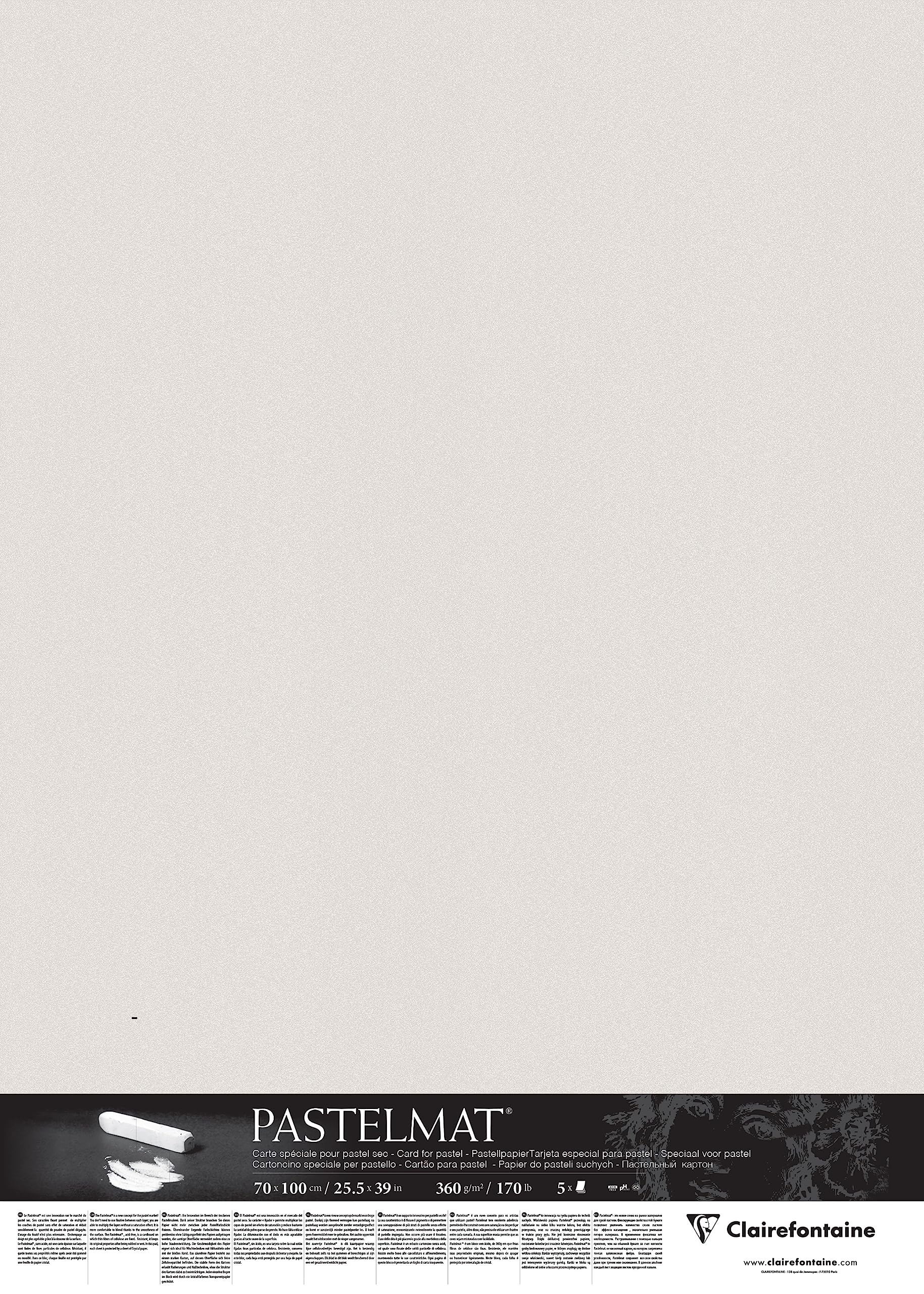 Clairefontaine - Ref 296020C - Pastelmat Card