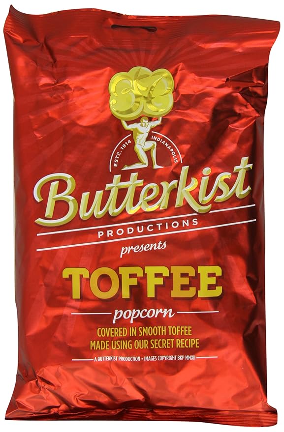Butterkist Toffee Popcorn 200 g (Pack of 9) Amazon.co.uk Grocery