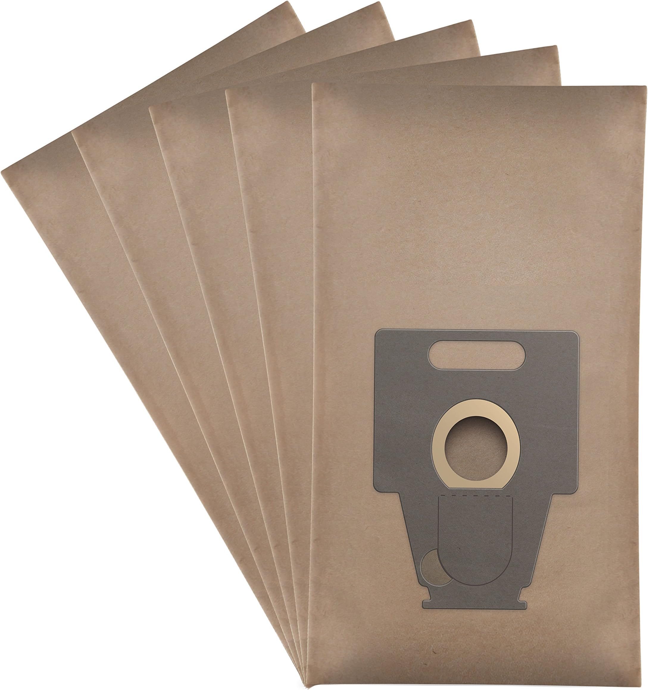 Wessper® Dust bags for Bosch Ergomaxx Professional vacuum cleaner (5 pieces, Paper)