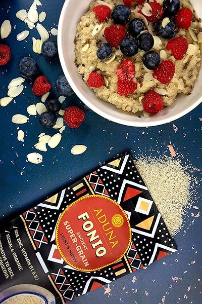 ADUNA ORGANIC FONIO ANCIENT SUPERGRAIN, 250 GR
